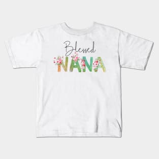 Blessed Nana Kids T-Shirt